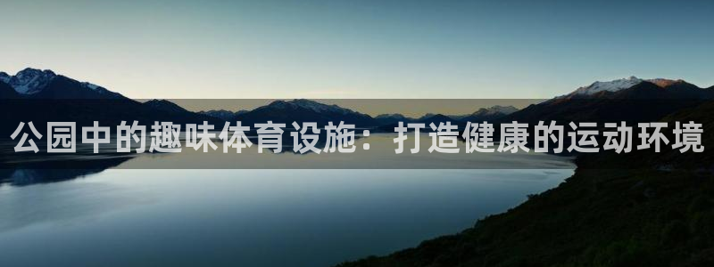 意昂4五金厂：公园中的趣味体育设施：打造健康的运动环