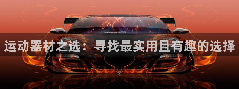 意昂4娱乐网站：运动器材之选：寻找最实用且有趣的选择