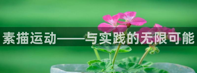 意昂4科技：素描运动——与实践的无限可能