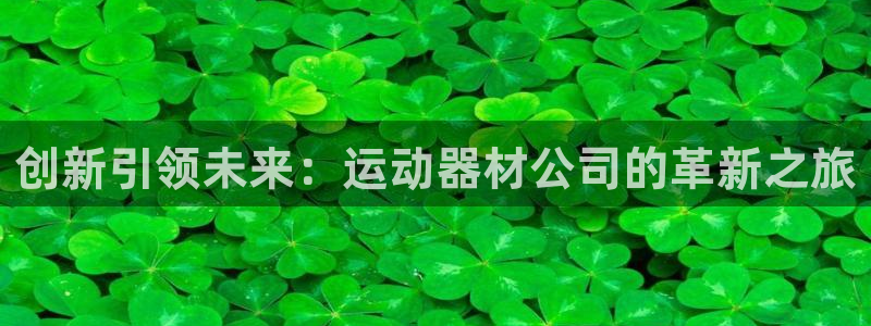 意昂体育4招商电话是多少：创新引领未来：运动器材公司的革新之