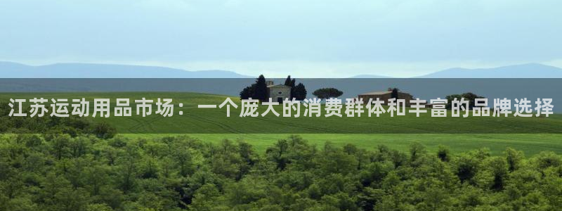 意昂体育4招商电话是多少号码:江苏运动用品市场:一个庞大的消