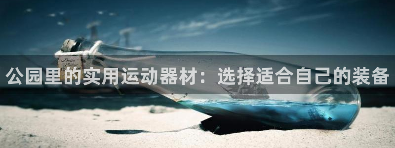 意昂集团官网：公园里的实用运动器材：选择适合自己的装备